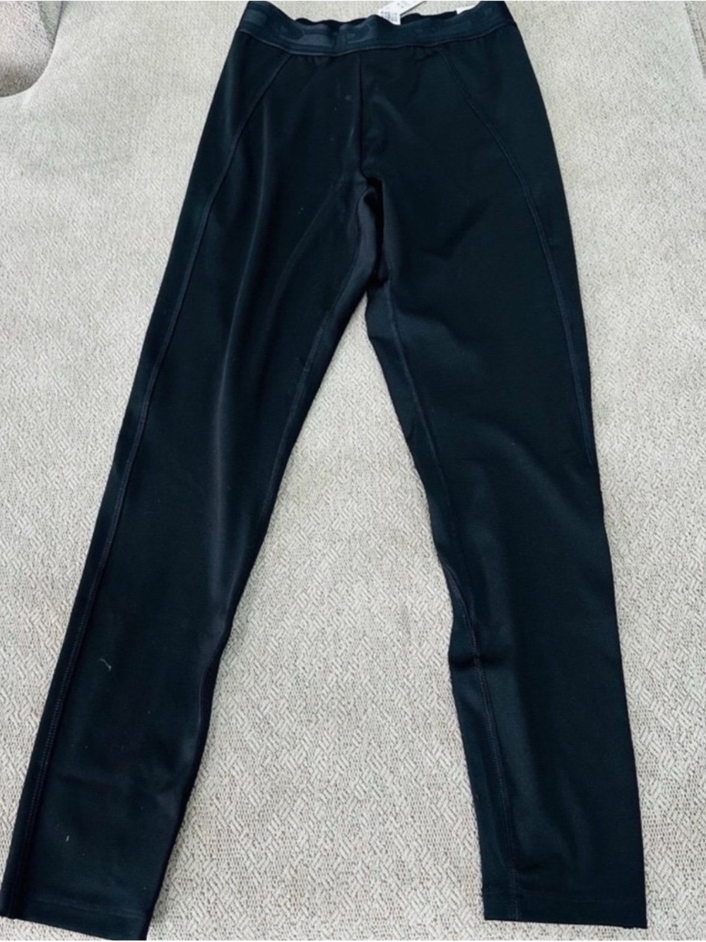 Victoria's Secret Pink Active Leggings Black, Size Medium